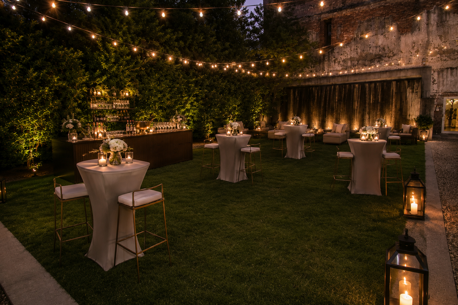 The George rehearsal dinner venue